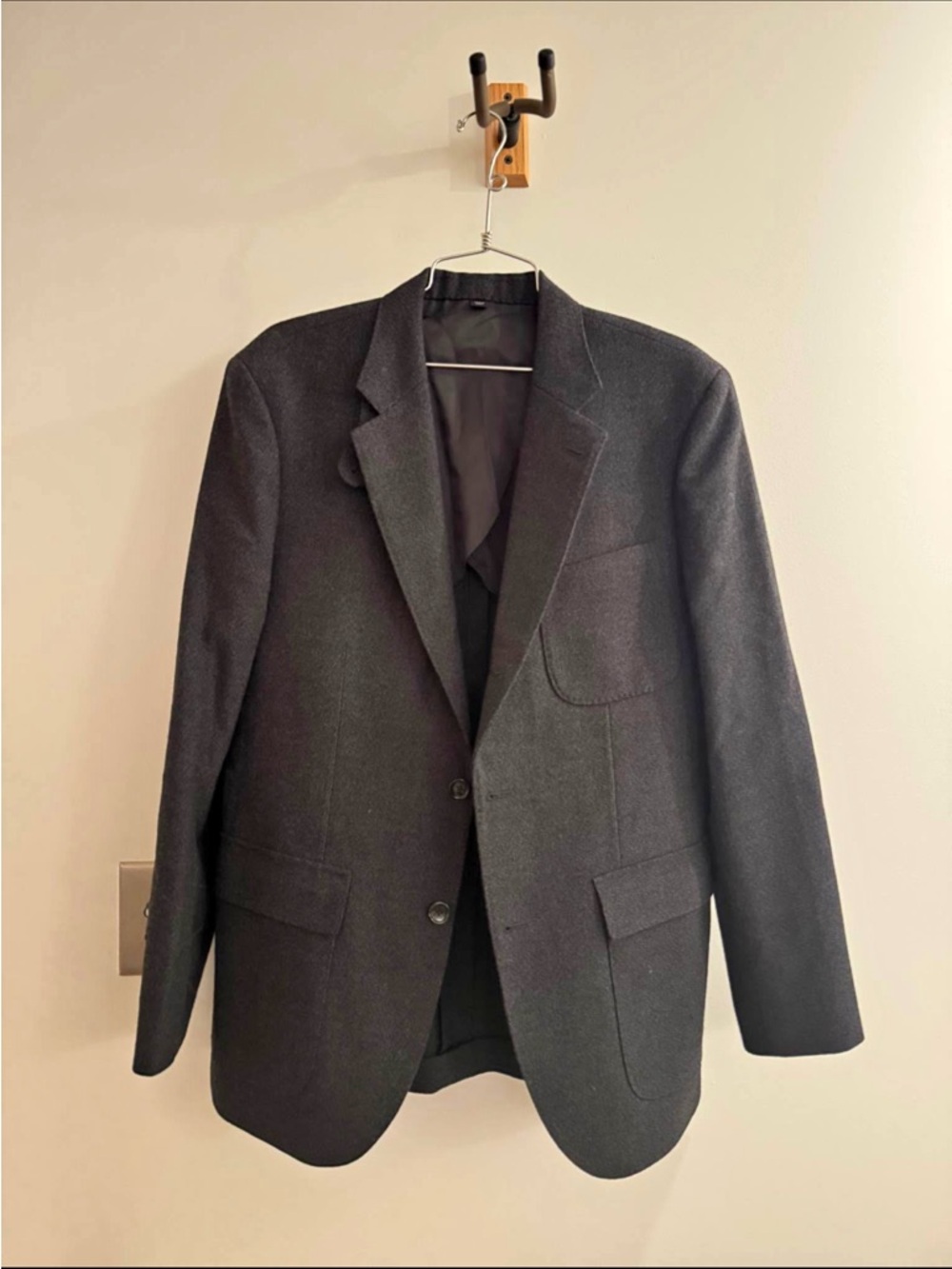 J Crew x Abraham Moon | Thornproof Twill 3 button patch pocket jacket 40R
